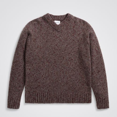 Rasmus Relaxed Tweed V-Neck Sweater