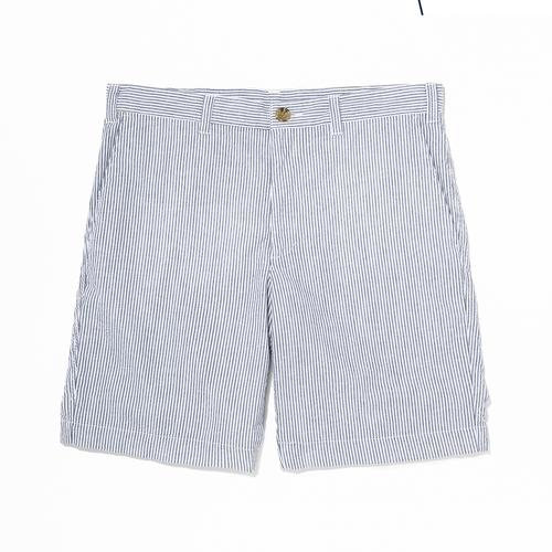 Seersucker Shorts - Blue/white