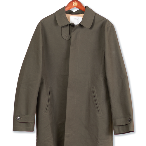 Cotton Raincoat - Olive