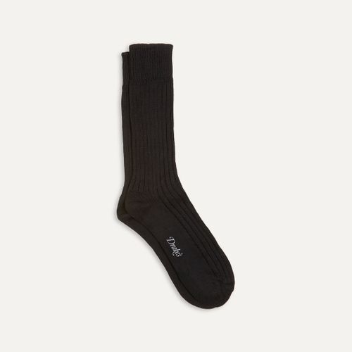 Black Cotton Sports Socks