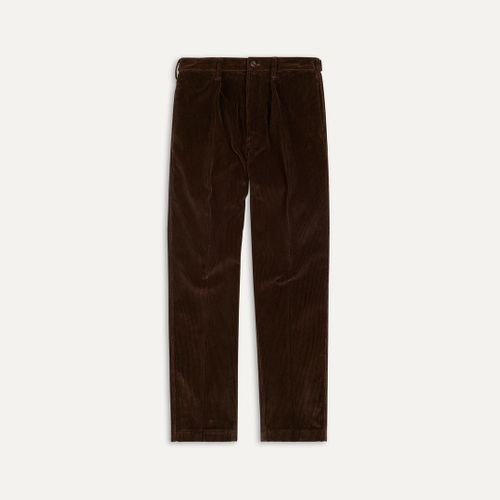 Brown Cotton Corduroy Games Trousers