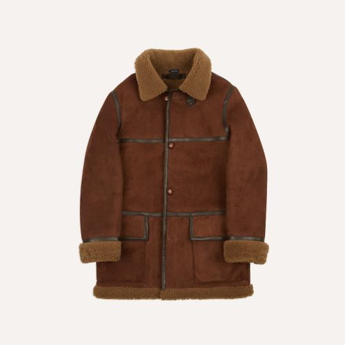 Shearling Car Coat