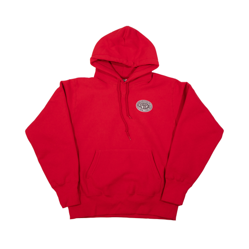 Vintage J.press Logo Hoodie - Red