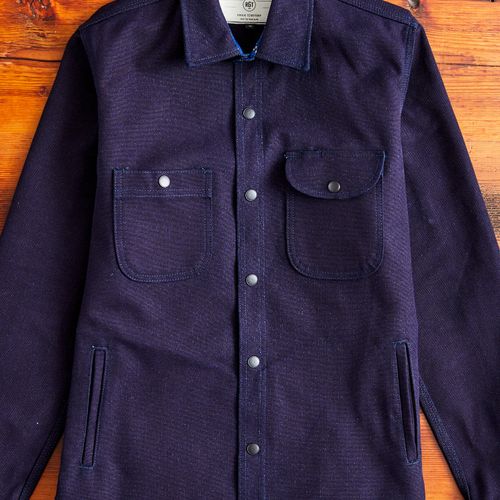 "Heavyweight ISC" Service Shirt in Indigo