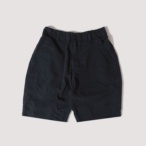 Peg Top Baker Shorts - Navy