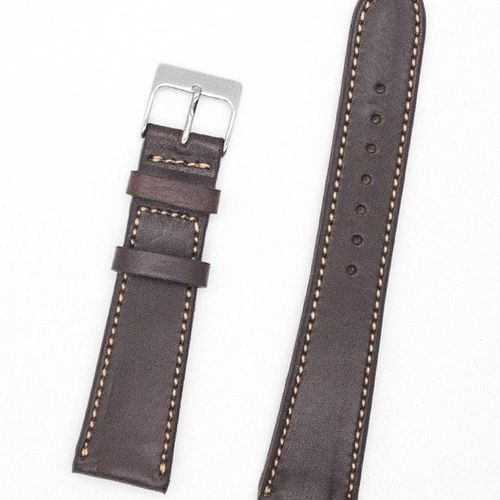 Oak Tanned Calf Leather Watch Strap