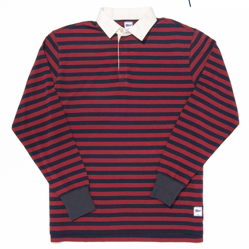 Red/navy Stripe Rugby Shirt