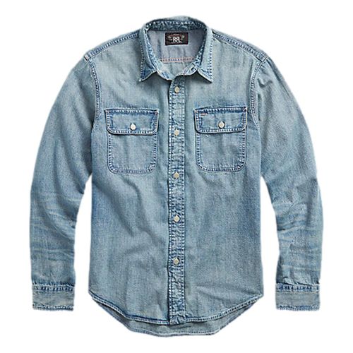 Indigo Denim Workshirt Clearfield Wash