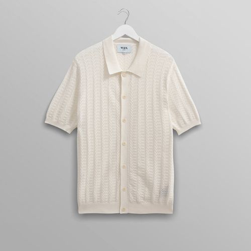 Tellaro Shirt Ecru Pointelle