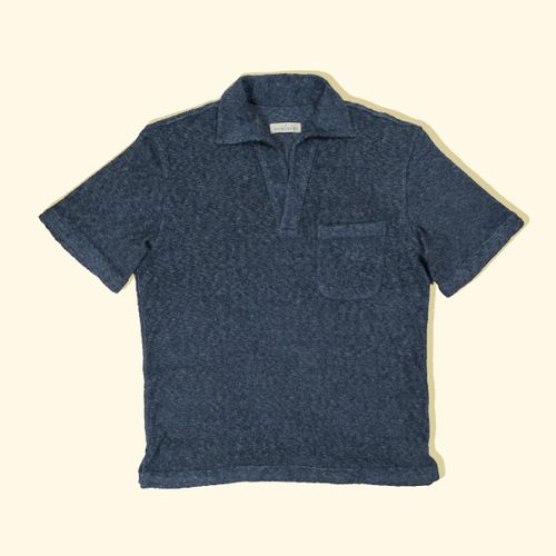 Terry Popover - China BlueTerry Popover - China Blue