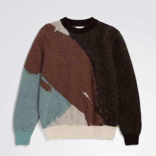 Arild Alpaca Mohair Jacquard Sweater