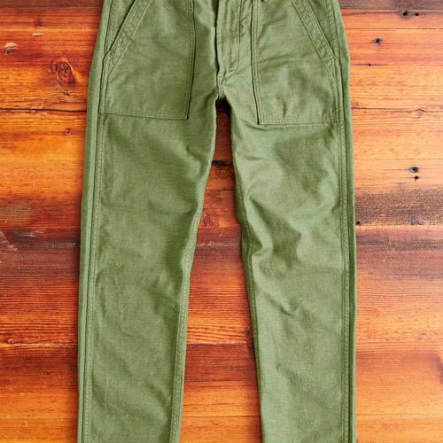 Slim Fatigue Pants in Army