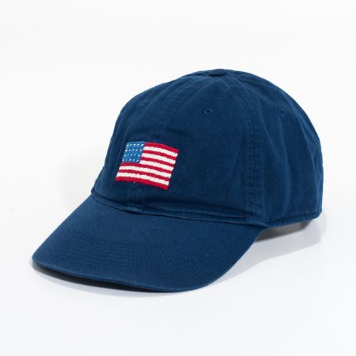 Usa Flag Needlepoint Hat