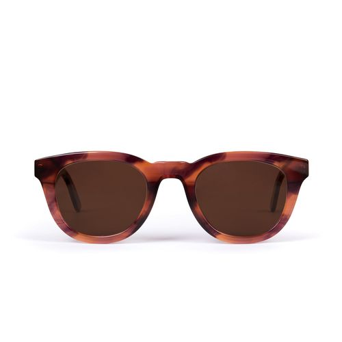 A Kind of Guise Acapulco Acetate Sunglasses: Firestone/Brown