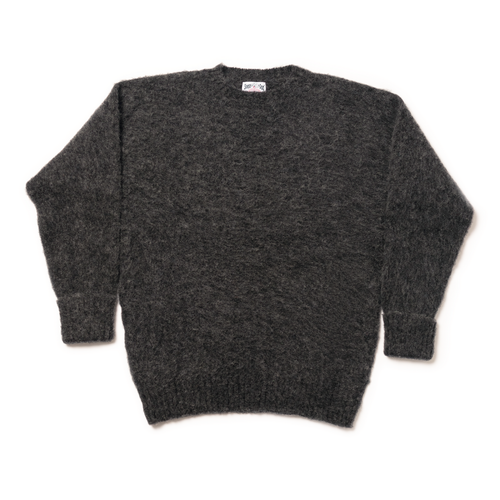 Shaggy Dog Sweater Grey - Classic Fit