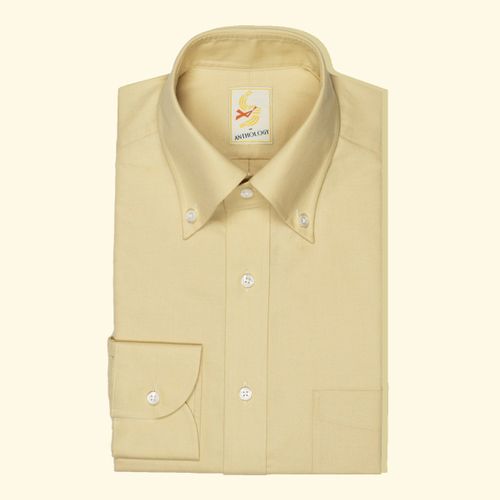 Dusty Yellow Oxford Button-Down ShirtDusty Yellow Oxford Button-Down Shirt