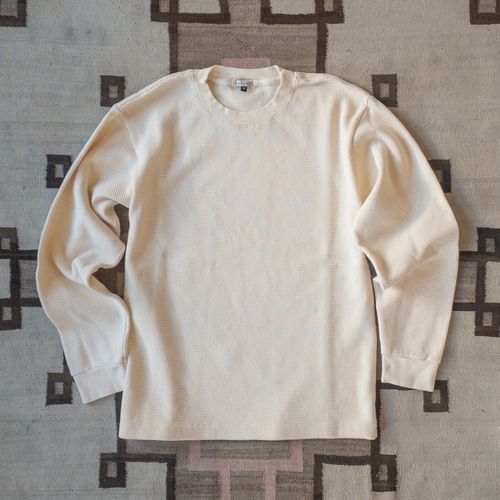 Cotton Longsleeve Thermal - Cream