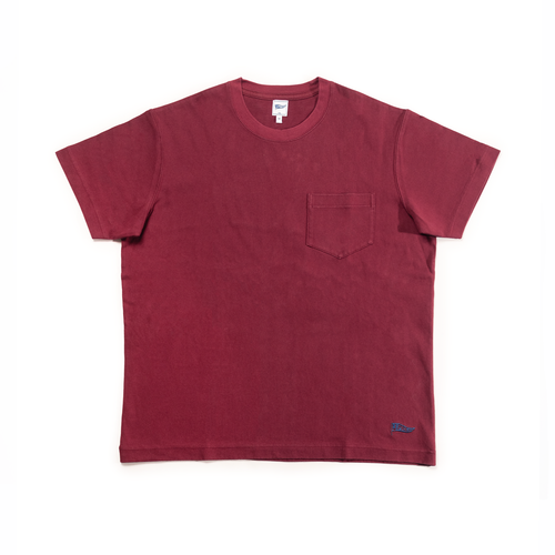 Pocket T-shirt - Burgundy