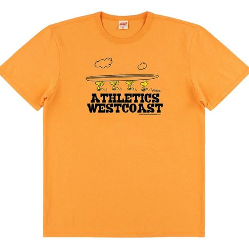 Surf West Tee Orange