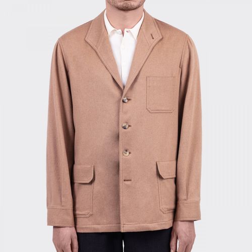 Camel Hair Teba Jacket : Beige