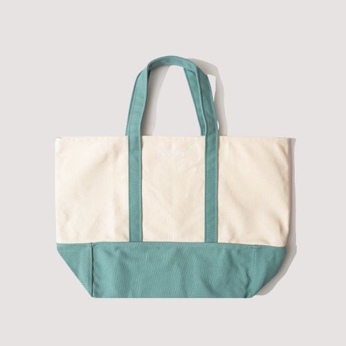 Shopper Bag - Dusty Sand/Dusty Green