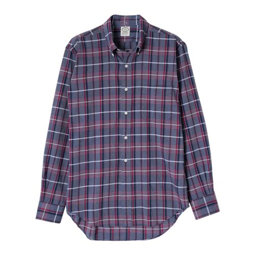 Kamakura Vintage Ivy Button Down Broadcloth- Madras