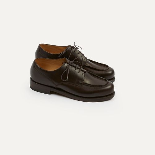 Paraboot Chambord Brown Calf Leather Derby Shoe