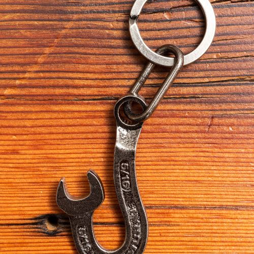 Brass Key Holder in Silver