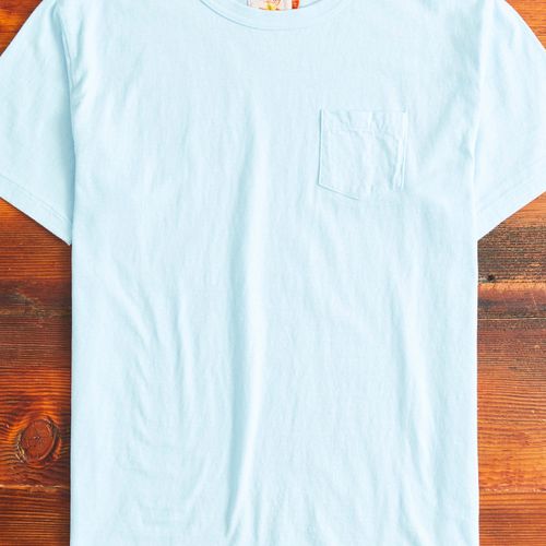 Hanalei Short Sleeve T-Shirt in Wan Blue