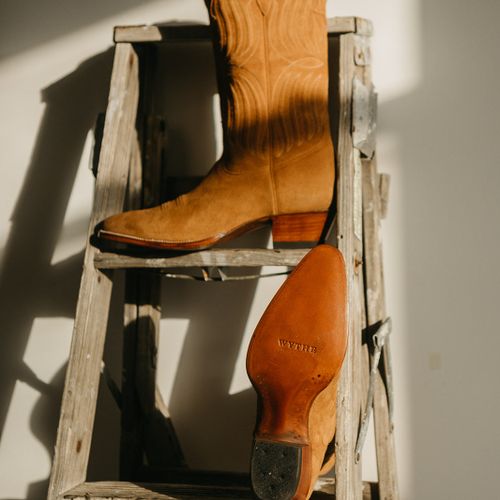 Snuff Suede Western Boots