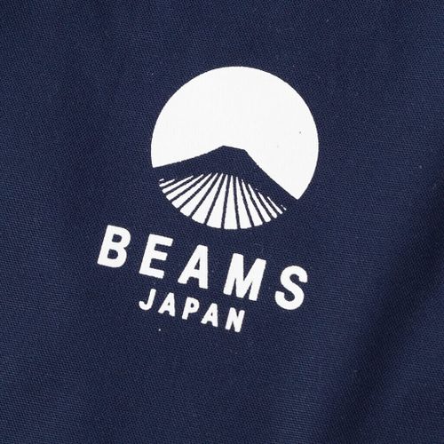 Beams Japan Shoulder Bag - Navy/White