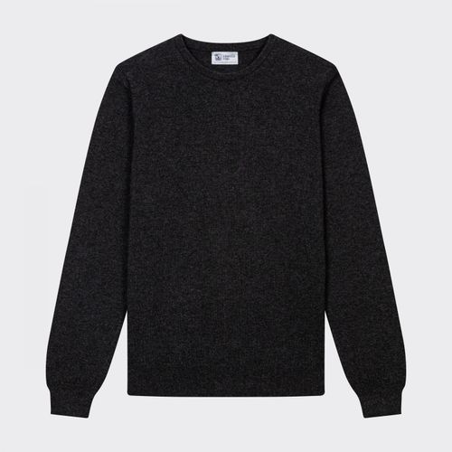 Cashmere Crewneck Sweater : Grey