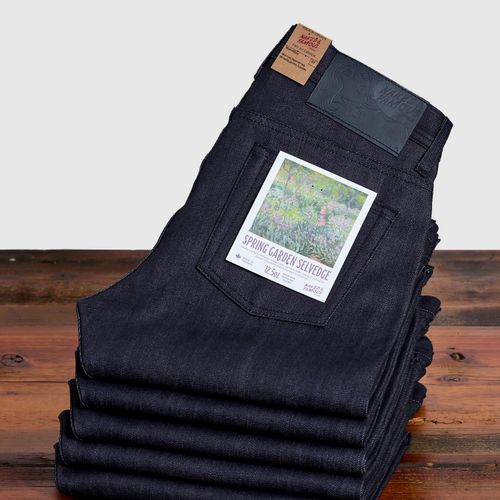 "Spring Garden Selvedge" 12.5oz Selvedge Denim - Weird Guy Fit