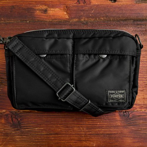 "Tanker" Shoulder Bag (S) in Black