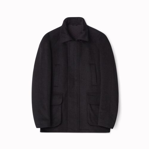 NILS Raglan Jacket Charcoal Charcoal