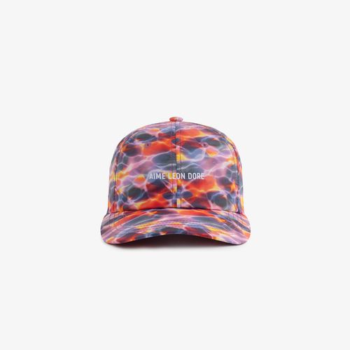 Aqua Print Nylon Hat