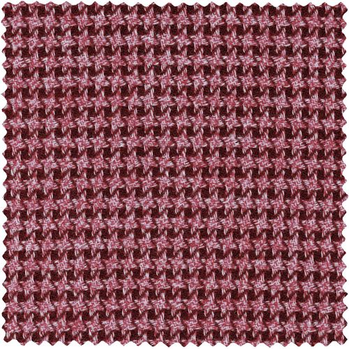 Burgundy Brushed Houndstooth Flannel