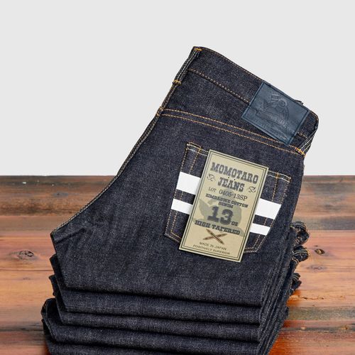 0405-13SP 13oz Selvedge Denim - High Tapered Fit