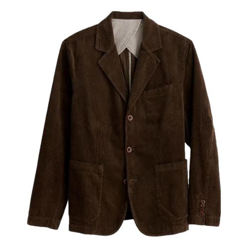 Mill Blazer Rugged Cord Chocolate