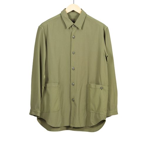 Shirt Jacket Olive Polyester