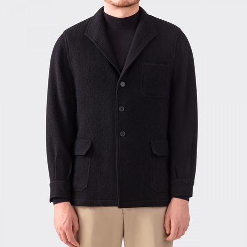 Harris Tweed Teba Jacket : Black