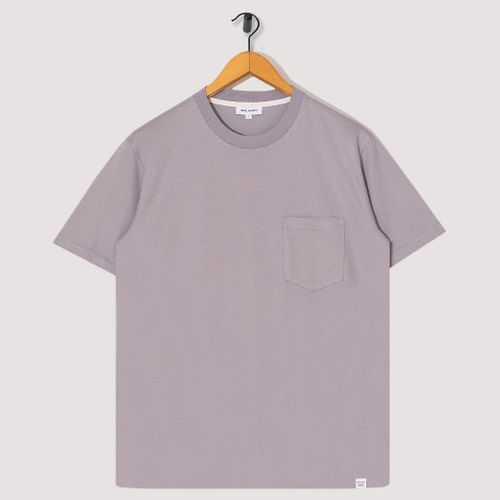 Johannes Pocket Tee - Crocus Purple