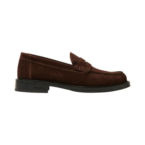 Yardee Moc Loafer Chocolate Brown Suede