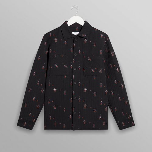 Whiting Overshirt Black Totem Quilt