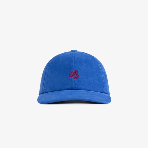 Suede Monogram Logo Hat