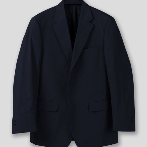 Navy Poplin Suit